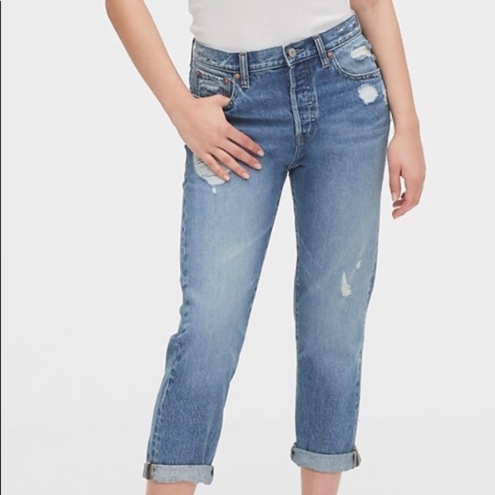 GAP  Boyfriend Crop Gap for Good Jeans Size 14/32
